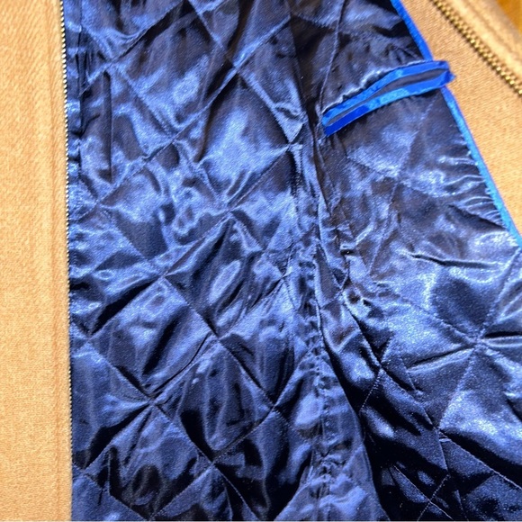 J.CREW Lodge coat in Italian stadium-cloth wool tan coat size 0 heather acorn - Picture 5 of 6